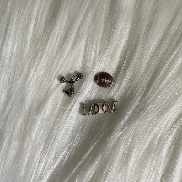 Origami Owl Mom Cheerleader 🏈⚽️ Charm Bundle - Picture 1 of 3